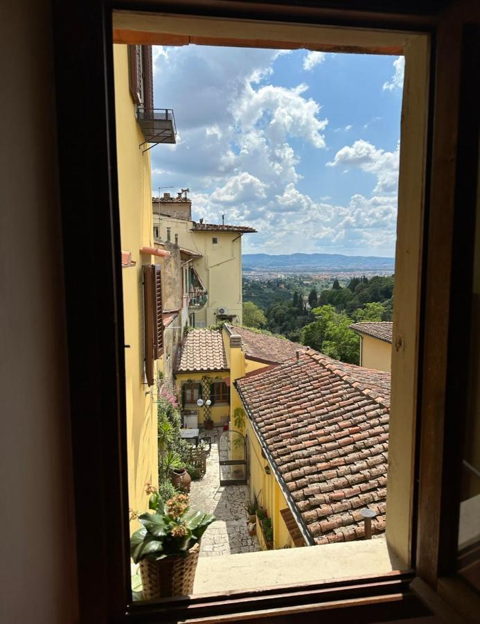 Luminoso Appartamento Con Vista Florencia Exterior foto